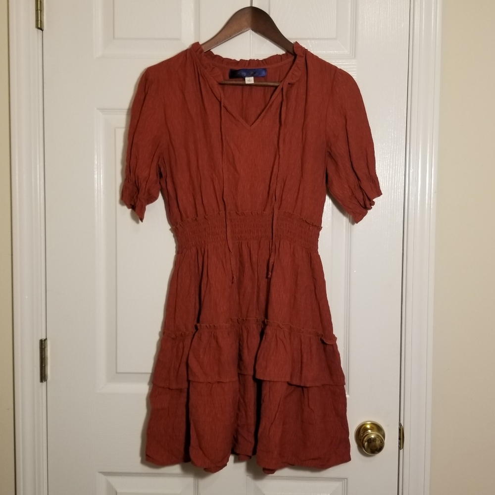 Francesca's Blue Rain Dress Size Small